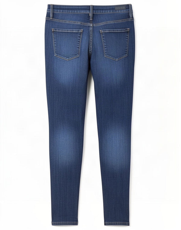 Tommy Hilfiger Feminino Como RW Jegging Jeans W30 L29 Azul Algodão