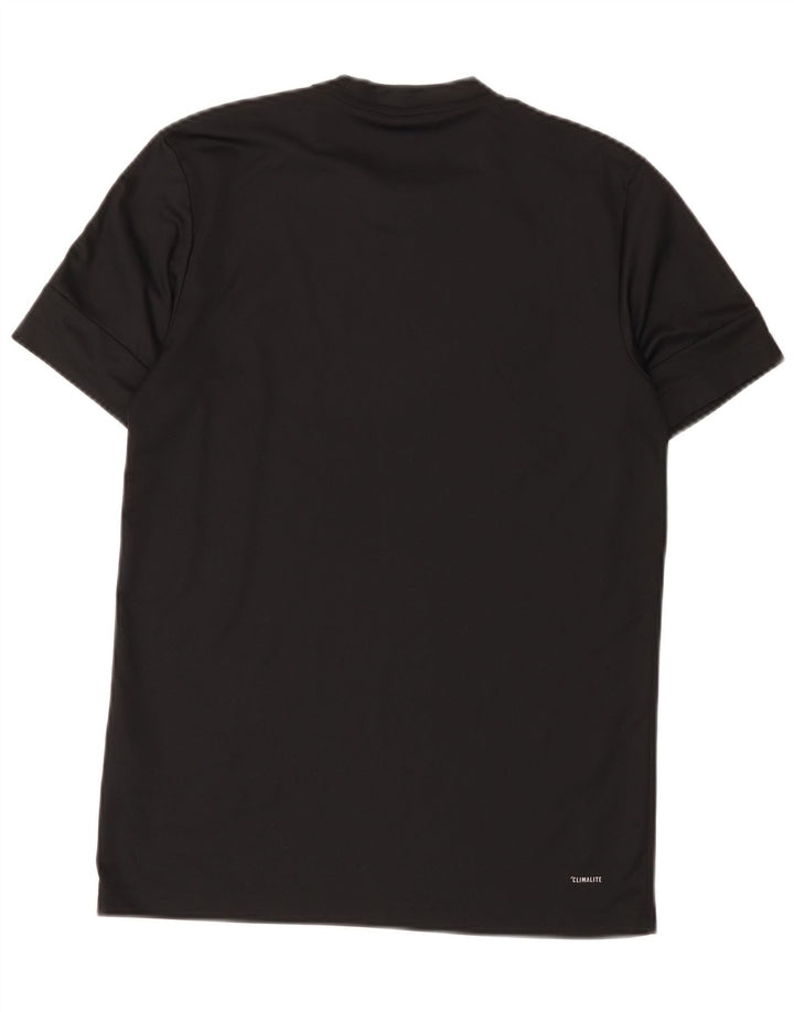 Camiseta Adidas Masculina Climalite Graphic Top Pequeno Poliéster Preto