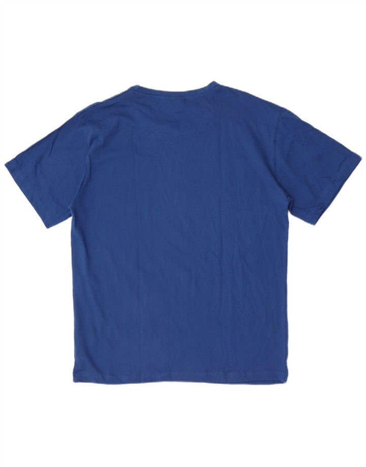 Camiseta masculina Lotto Top XL algodão azul