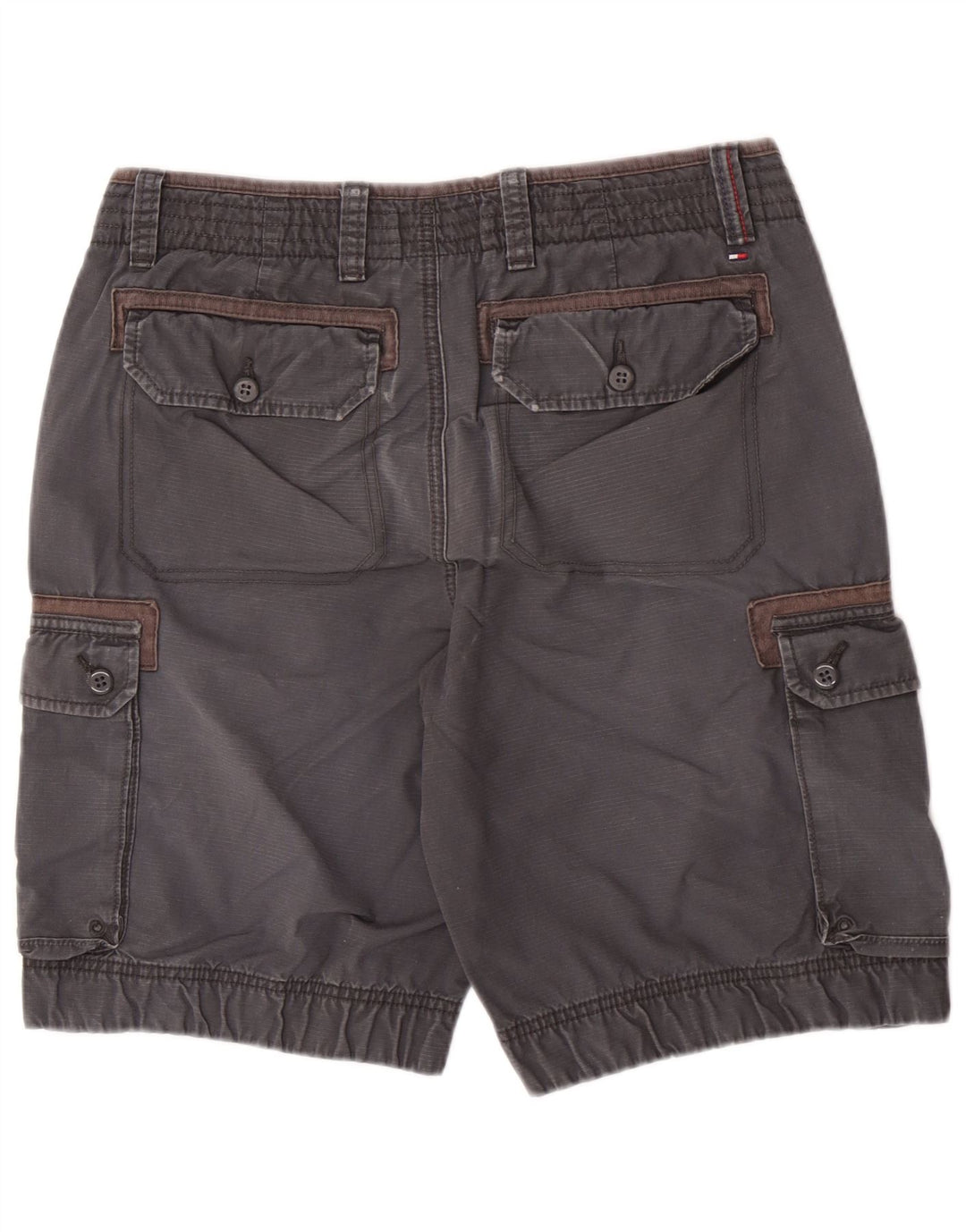 Shorts cargo masculino Tommy Hilfiger médio W31 algodão cinza