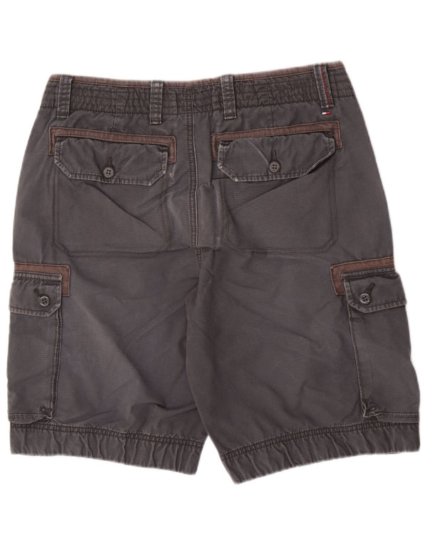 Shorts cargo masculino Tommy Hilfiger médio W31 algodão cinza