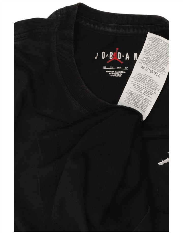 Camiseta masculina Jordan Top XS algodão preto
