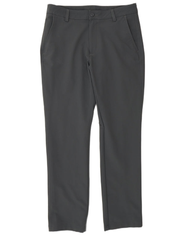 Under Armour Mens Slim Fit Chino Calças W32 L32 Cinza