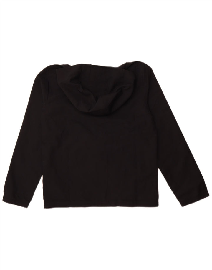 Jaqueta de chuva com capuz para meninos Under Armour 11-12 anos grande bloco colorido preto