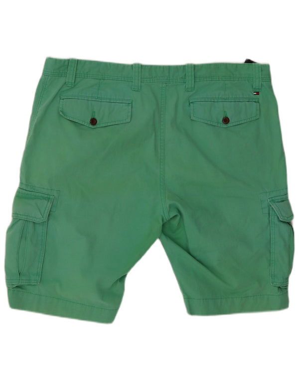 Shorts cargo masculino TOMMY HILFIGER W38 XL algodão verde