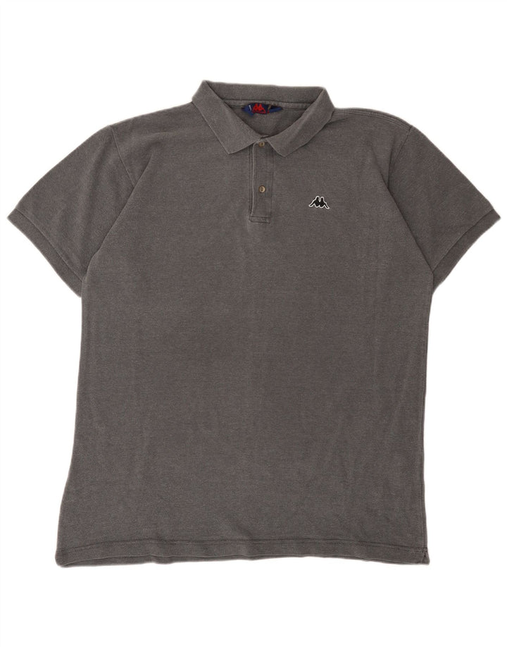 Camisa polo masculina KAPPA XL cinza algodão