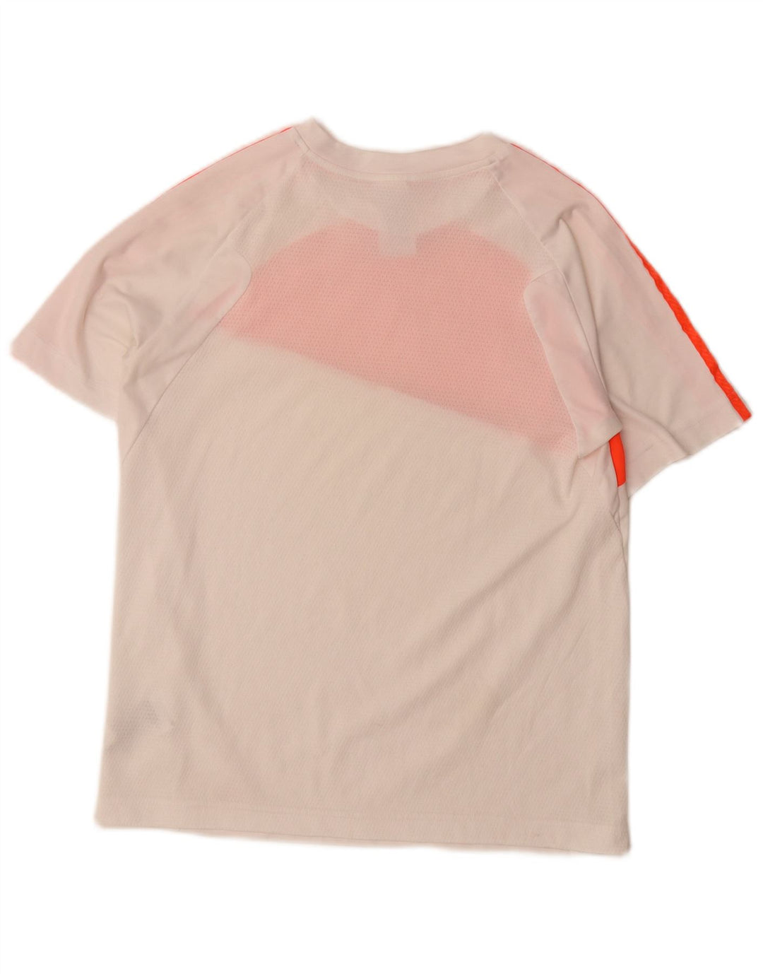 Camiseta Adidas Meninos Graphic 13-14 Anos Branco Colorblock Poliéster