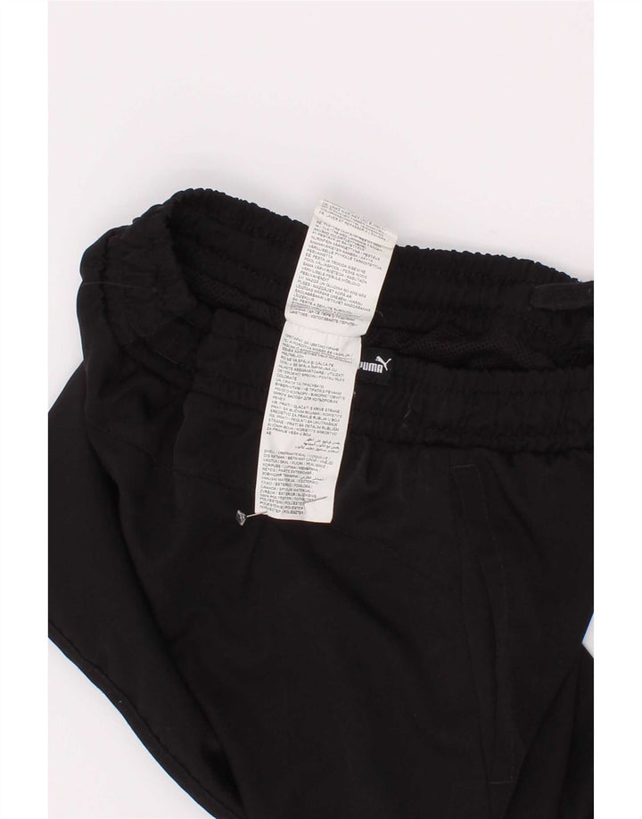Shorts esportivos Puma meninos 7-8 anos preto poliéster