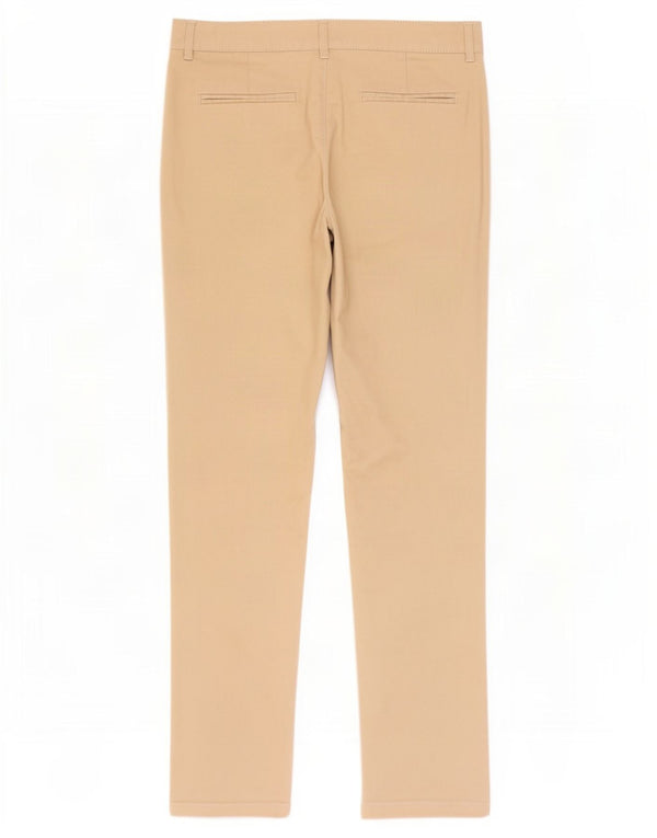 Calças Chino retas para meninos Marks & Spencer 12-13 anos W28 L28 bege