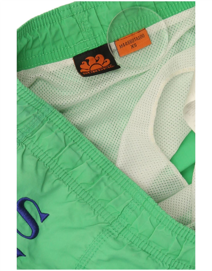 Shorts de natação masculino SUNDEK XS verde