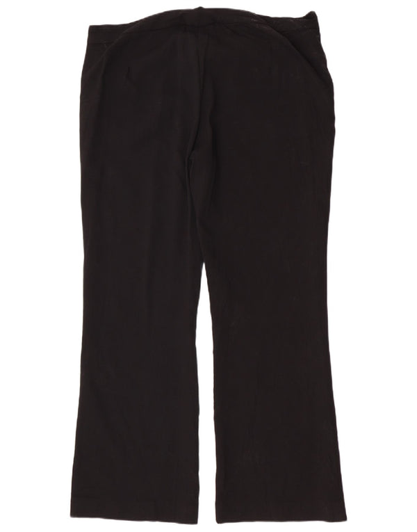 Zara Calça feminina casual bootcut 2XL W38 L32 preta