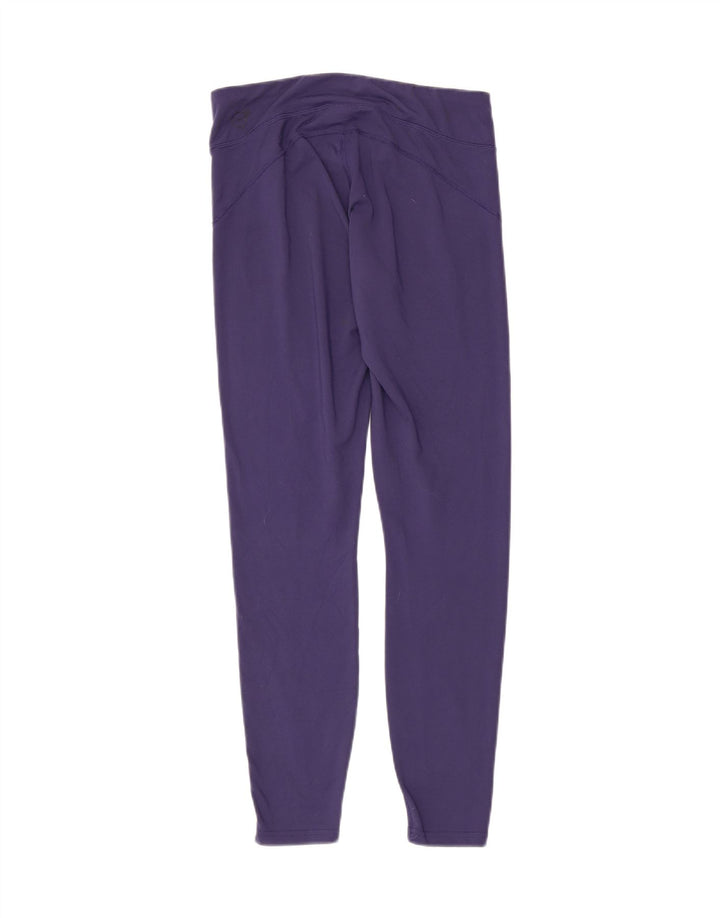 Leggings Puma Feminino UK 12 Médio Roxo Poliéster