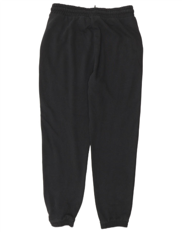 Calça de treino masculina Kappa Joggers grande algodão preto