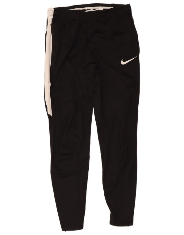 Calça de treino masculina NIKE médio preto colorblock poliéster