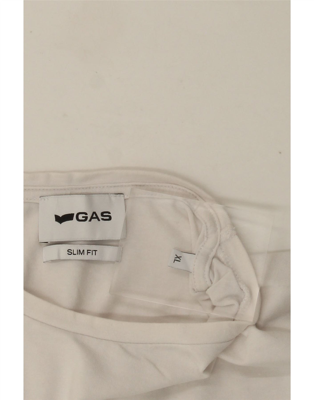 Camiseta masculina Slim Fit Gas Top XL Branca