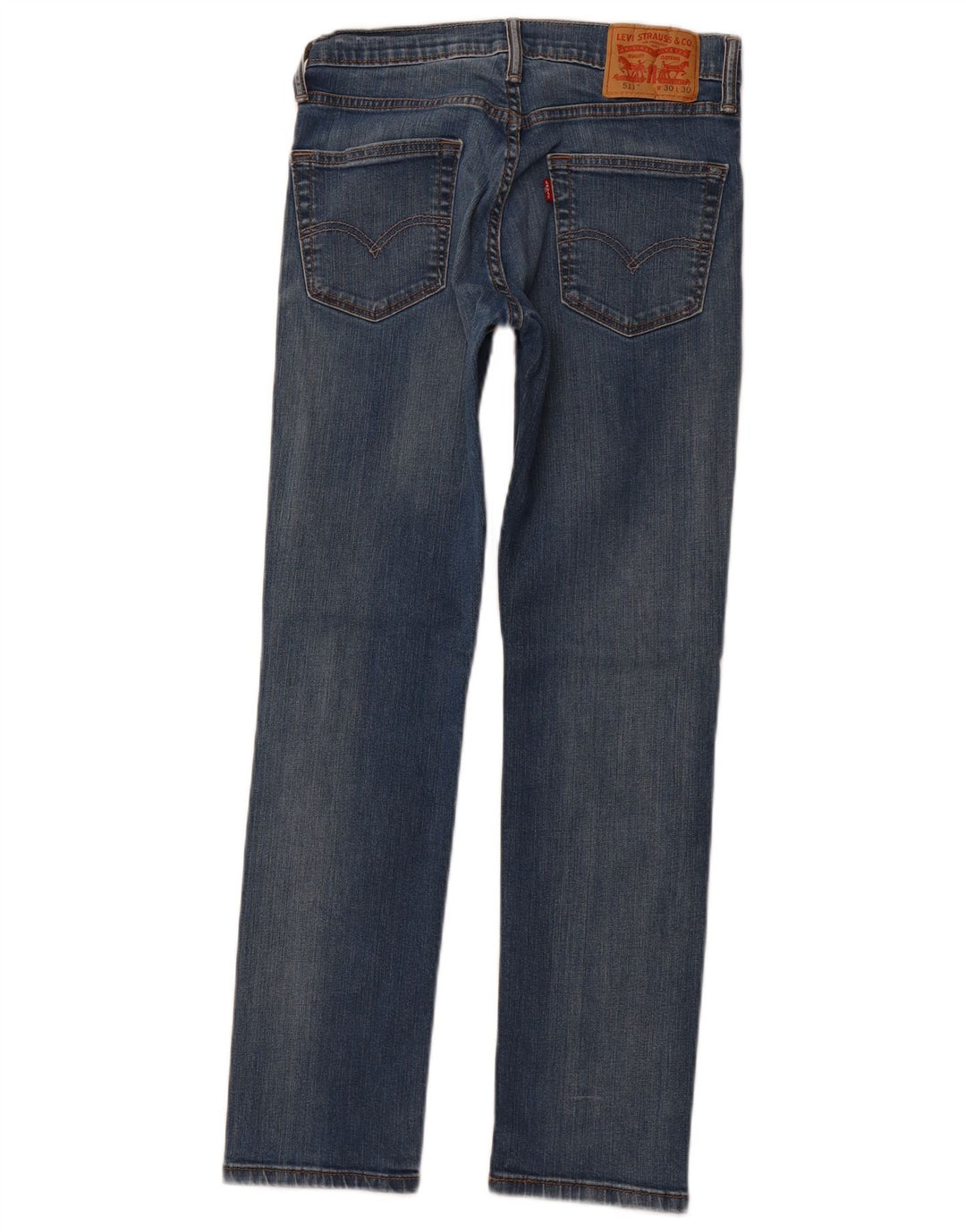 Levi's Masculino 511 Slim Jeans W30 L30 Azul Algodão