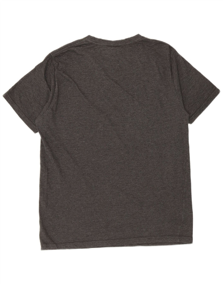Camiseta masculina SALTROCK de algodão cinza médio