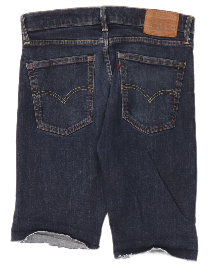 Shorts jeans masculino 510 Levi's W32 médio azul marinho algodão