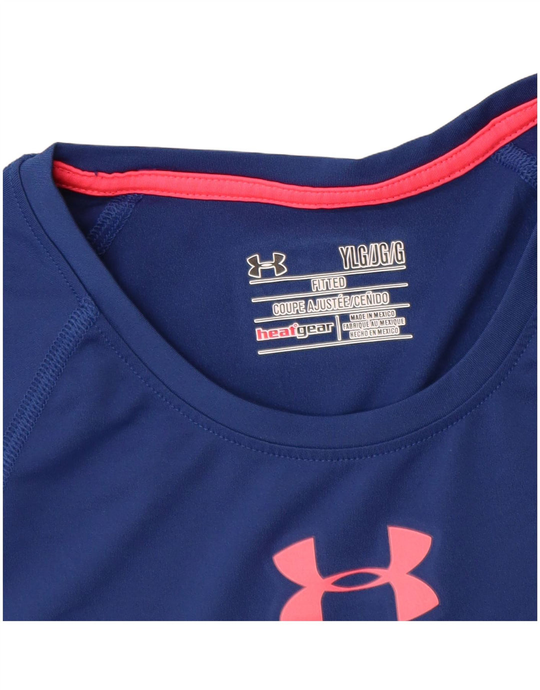 Camiseta feminina UNDER ARMOUR 11-12 anos grande azul