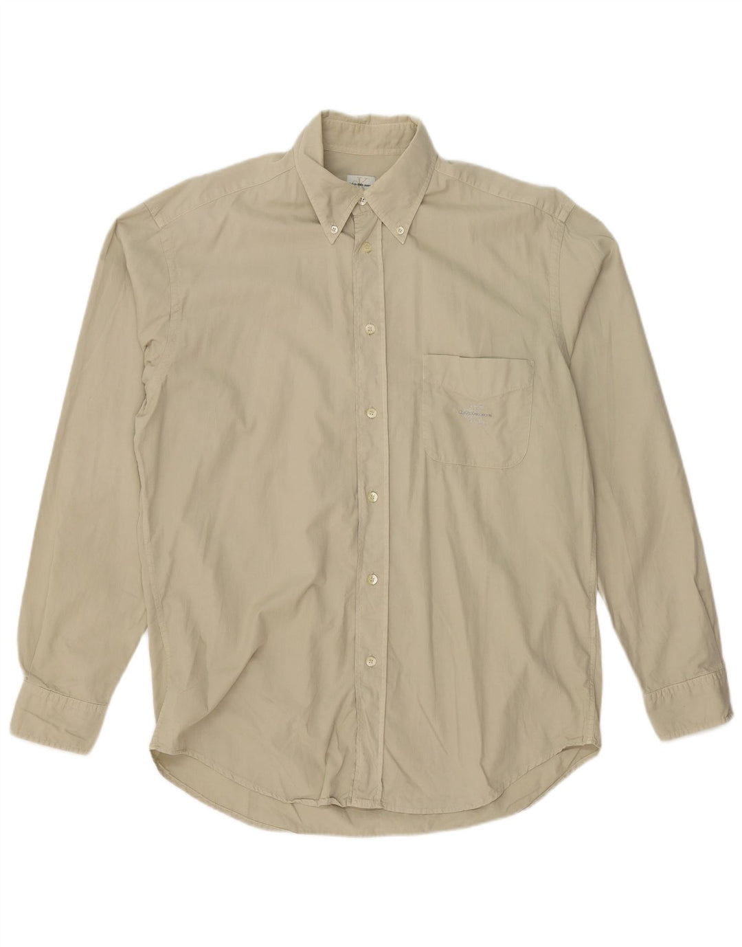 Camisa masculina CALVIN KLEIN JEANS grande algodão verde