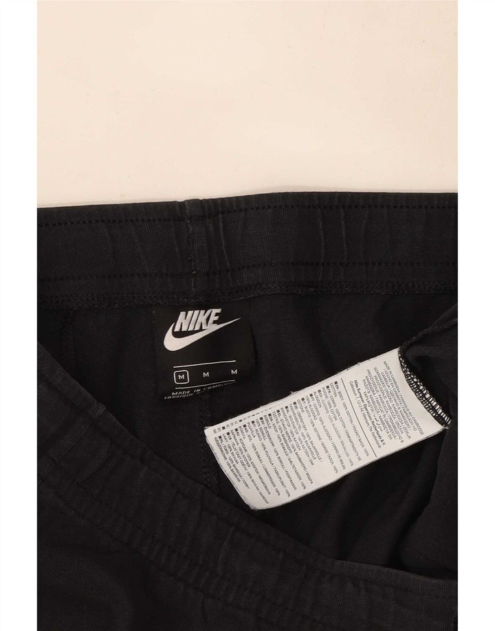 Shorts esportivos masculinos Nike médio algodão preto