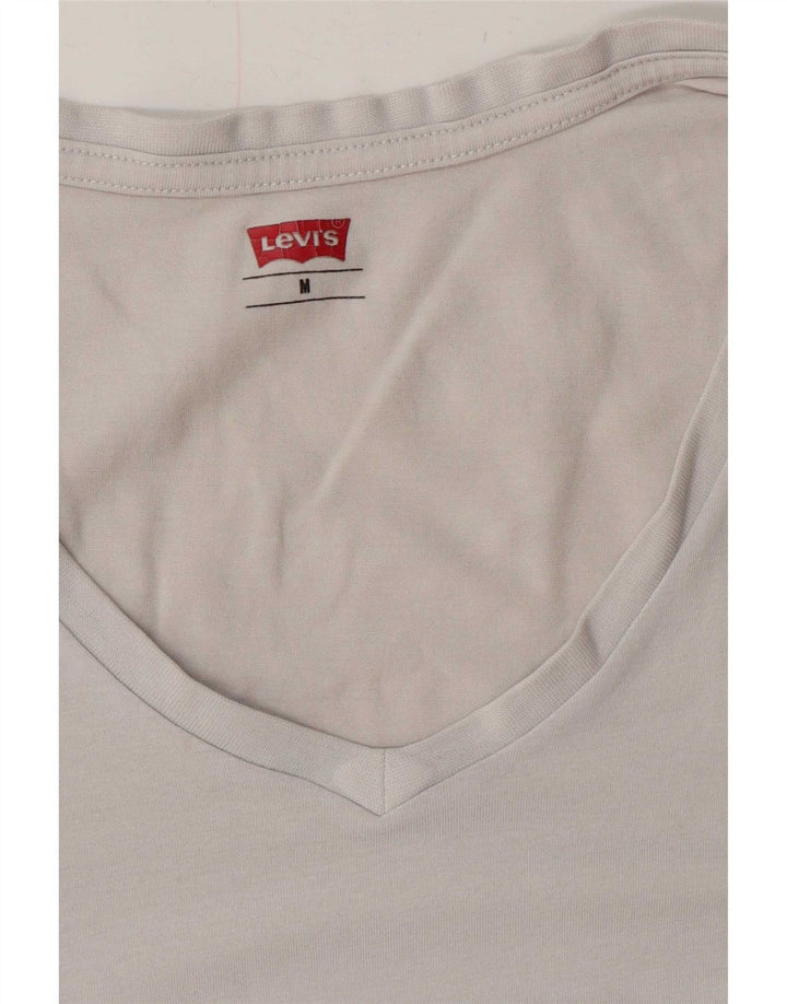 Camiseta feminina Levi's UK 14 azul médio