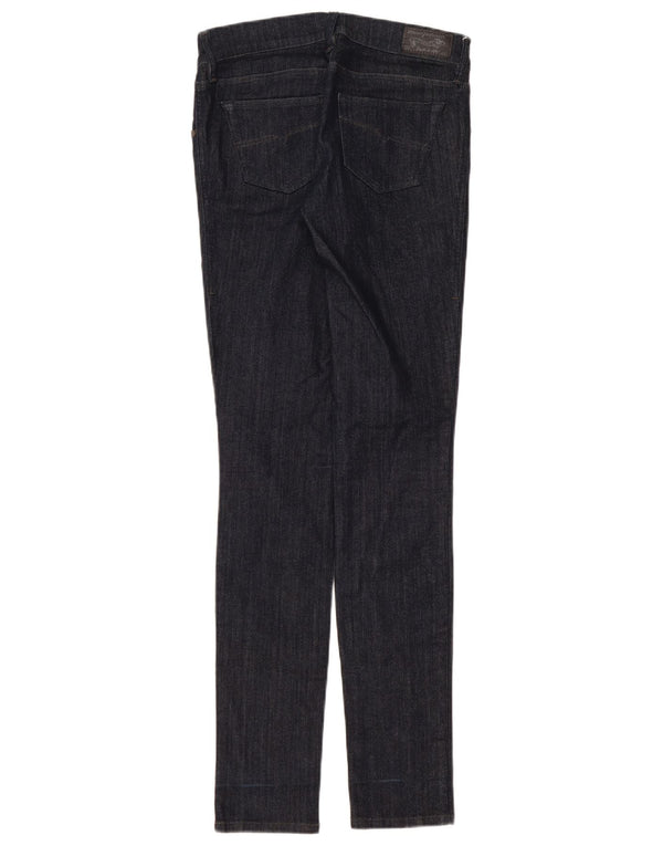 Jeans feminino Diesel Grupee Super Slim Skinny W25 L32 Azul Marinho Algodão