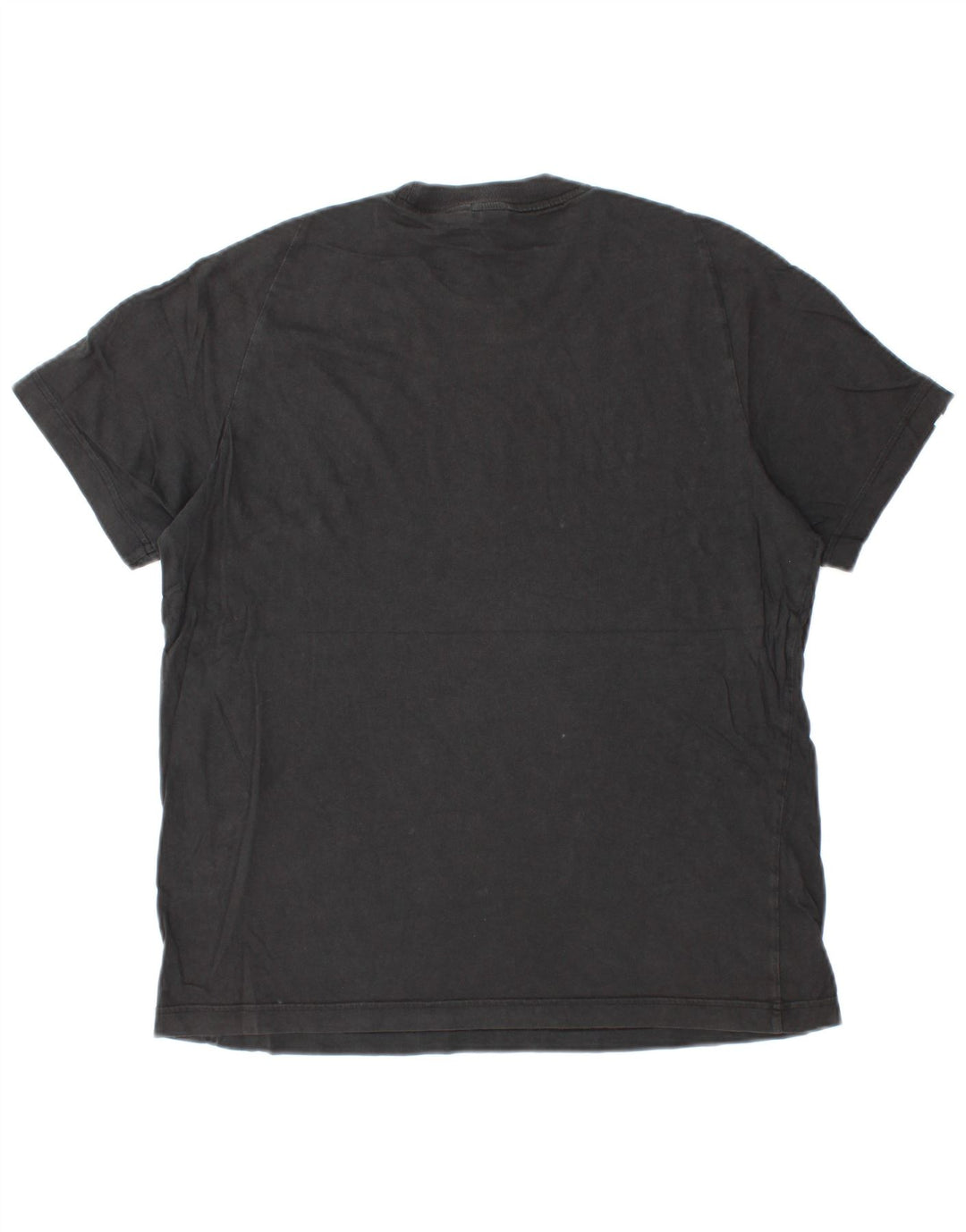 Adidas Mens Camiseta Top Médio Algodão Preto