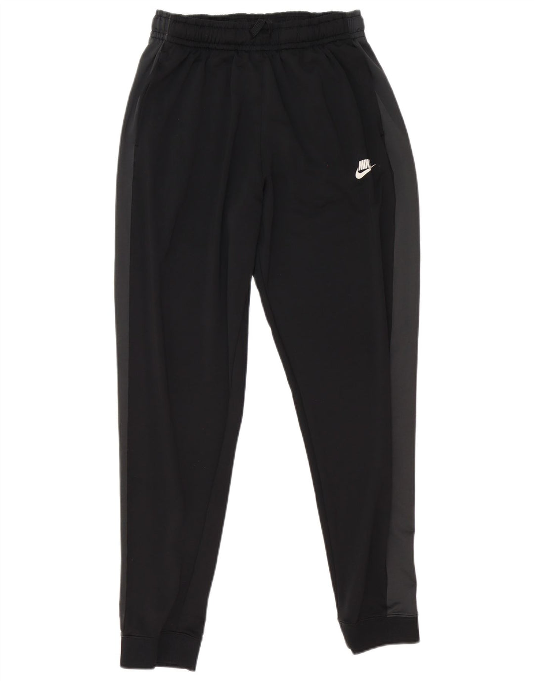 Calça de treino masculina Nike Joggers grande preto colorblock poliéster