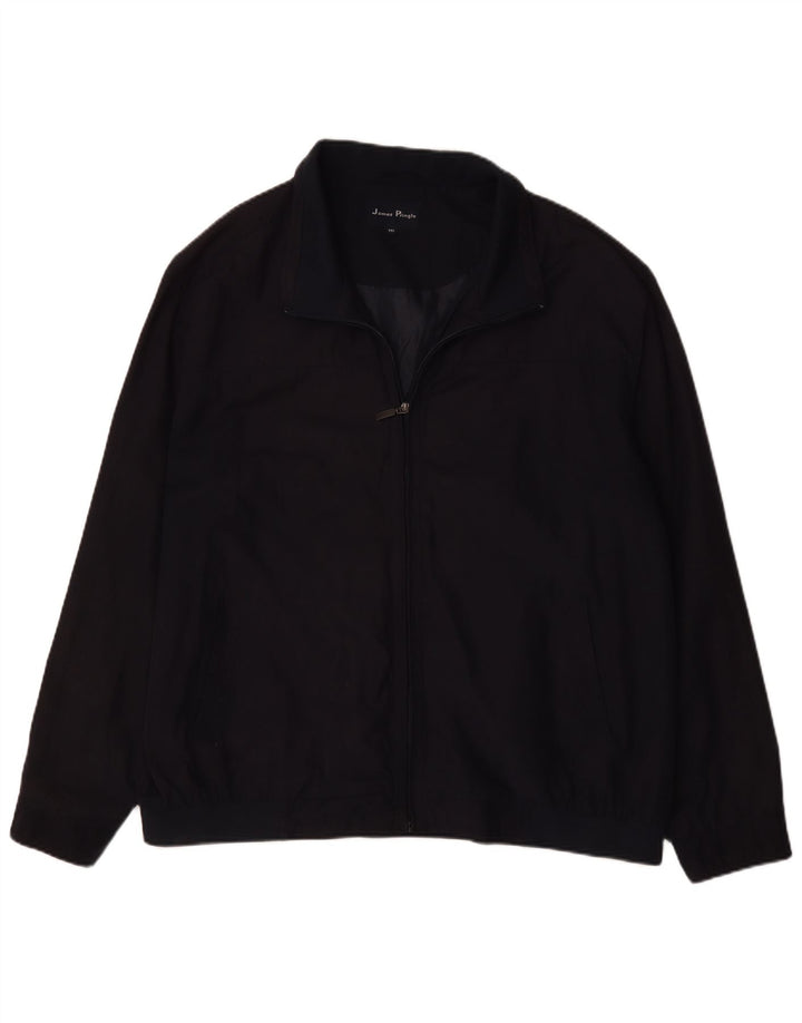 Jaqueta bomber masculina James Pringle Reino Unido 44 2XL algodão azul marinho