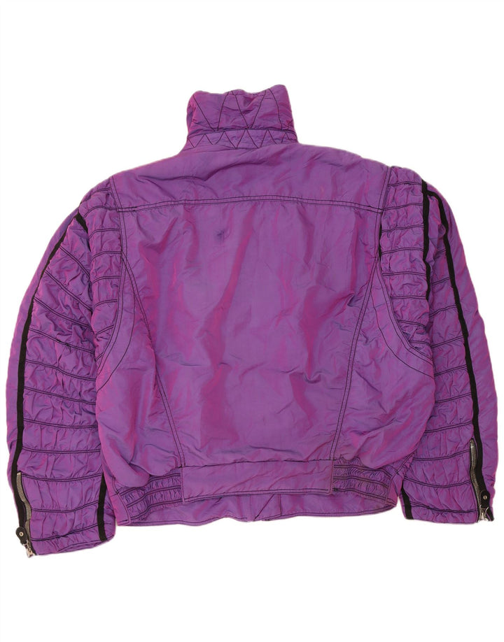 Jaqueta feminina JET SET Air Chute Ski UK 22 3XL nylon roxo