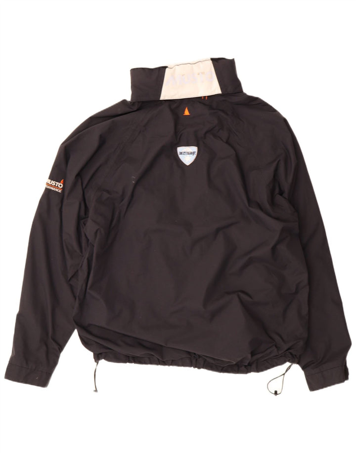 Jaqueta de chuva masculina Musto Reino Unido 42 XL preto nylon