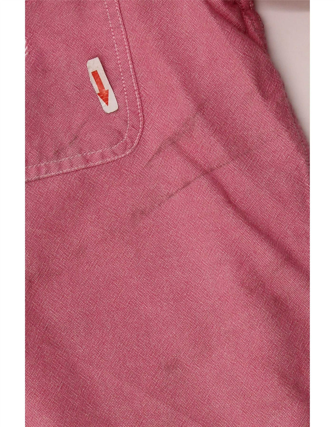 Camisa masculina Chaps pequena algodão rosa