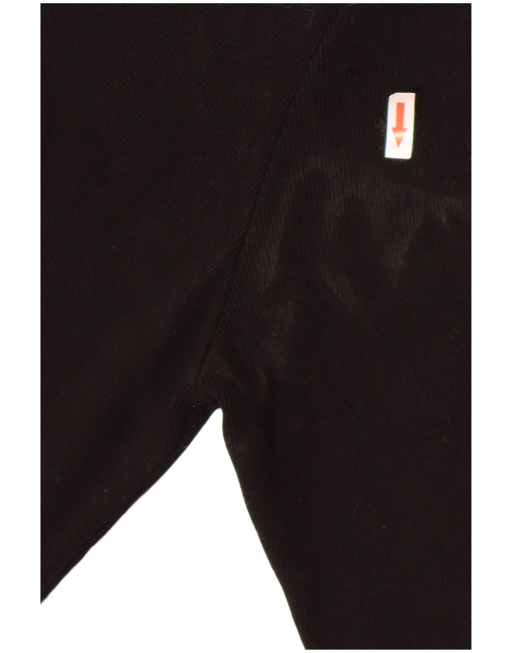 Vestido jumper feminino Monsoon de mangas curtas Reino Unido 12 médio preto