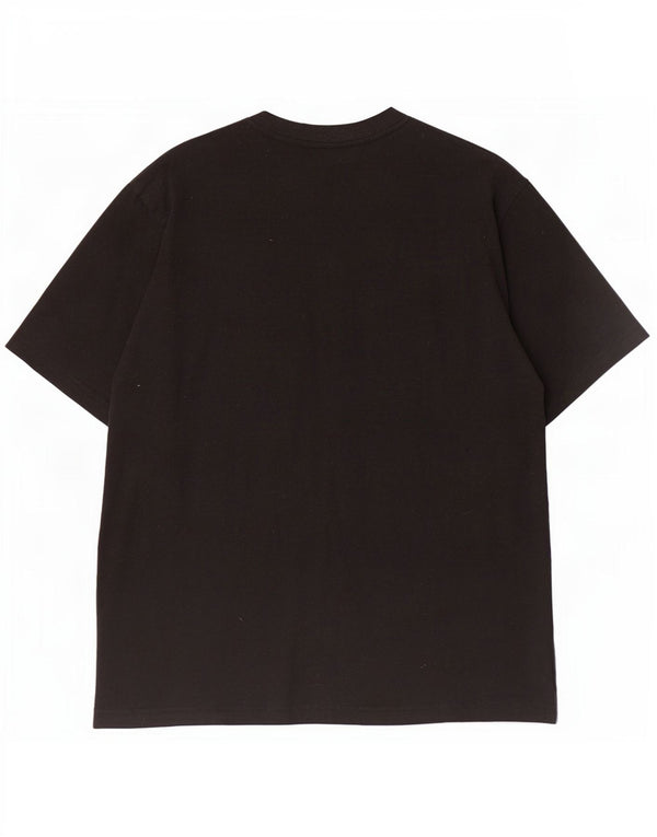 Camiseta masculina Fila Top médio algodão preto