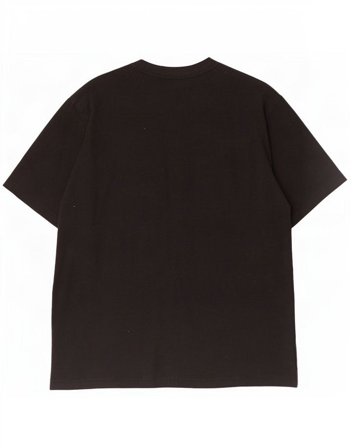 Camiseta masculina Fila Top médio algodão preto