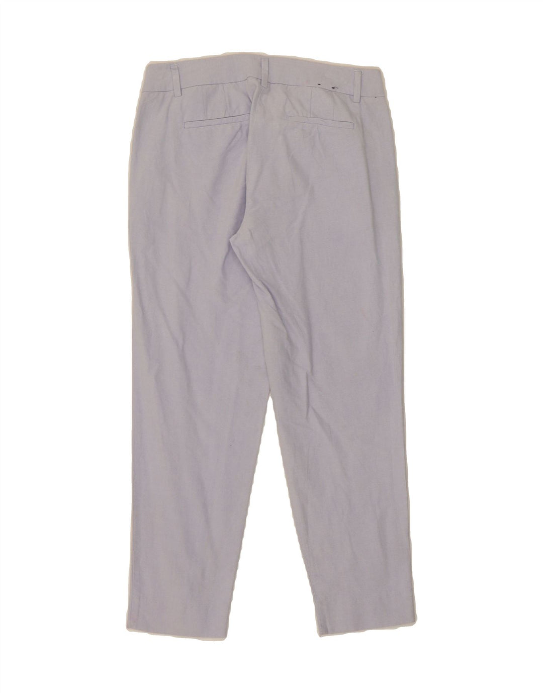 J. CREW Womens Slim Cropped Trousers US 0 XS W28 L25 Blue Cotton Vintage J. Crew and Second-Hand J. Crew from Messina Hembry 