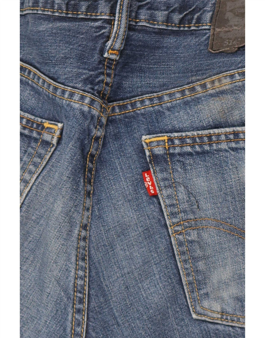 Levi's Masculino 514 Straight Jeans W32 L32 Azul Algodão