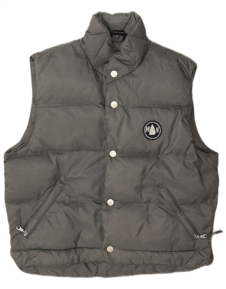 Colete acolchoado masculino Murphy & Nye UK 34 XS cinza poliamida