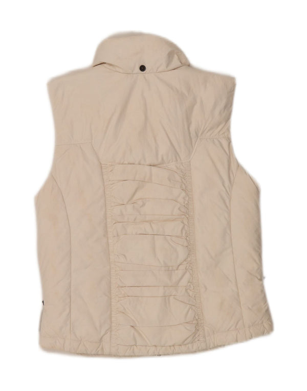 Colete acolchoado feminino Columbia UK 12 médio branco