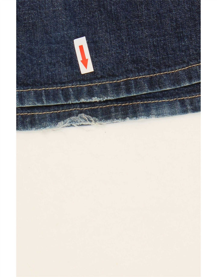 Diesel feminino bootcut jeans W28 L32 azul algodão