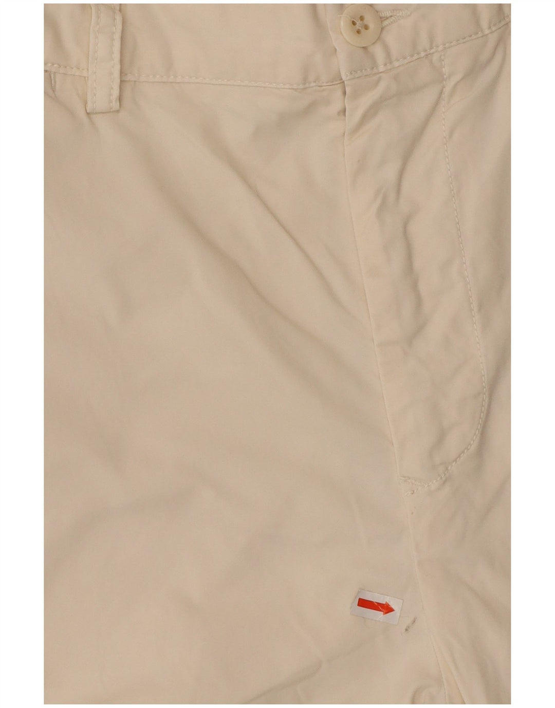 Gant Mens Regular Fit Chino Shorts W38 XL Off White Cotton