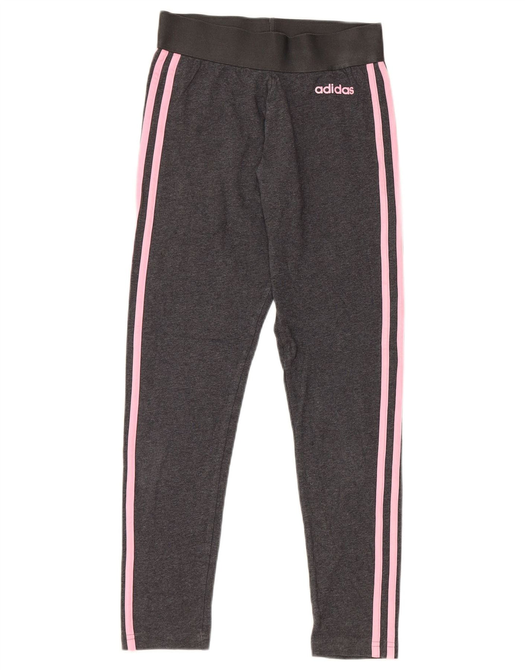 Leggings Adidas Mulher UK 4/6 XS Cinza