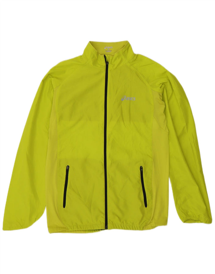 Jaqueta Asics Masculina Treino Top Pequeno Poliéster Verde