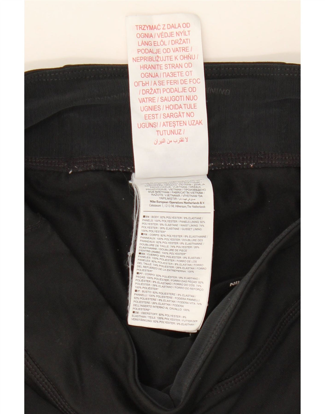 Leggings Nike Dri Fit para meninas 12-13 anos grandes poliéster preto