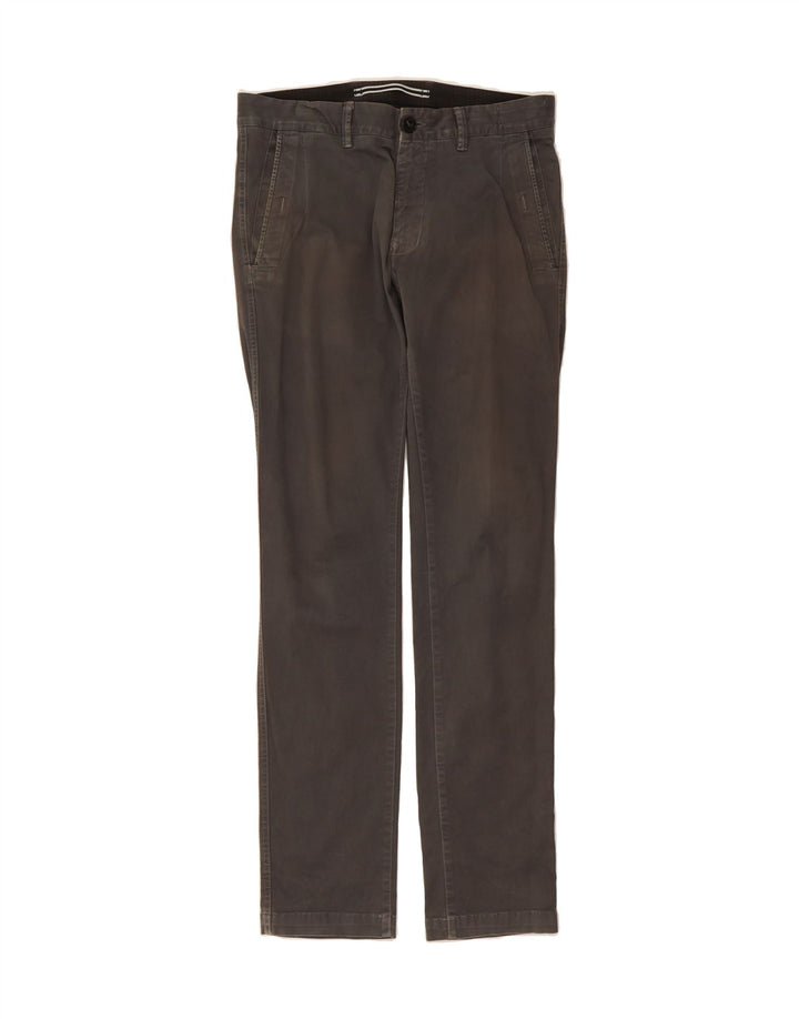 STONE ISLAND Mens Slim Chino Trousers W31 L34 Grey Cotton Vintage Stone Island and Second-Hand Stone Island from Messina Hembry 