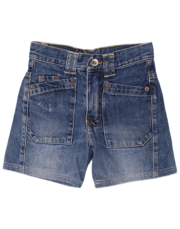Shorts jeans Levi's Baby Boys 18-24 meses W22 algodão azul