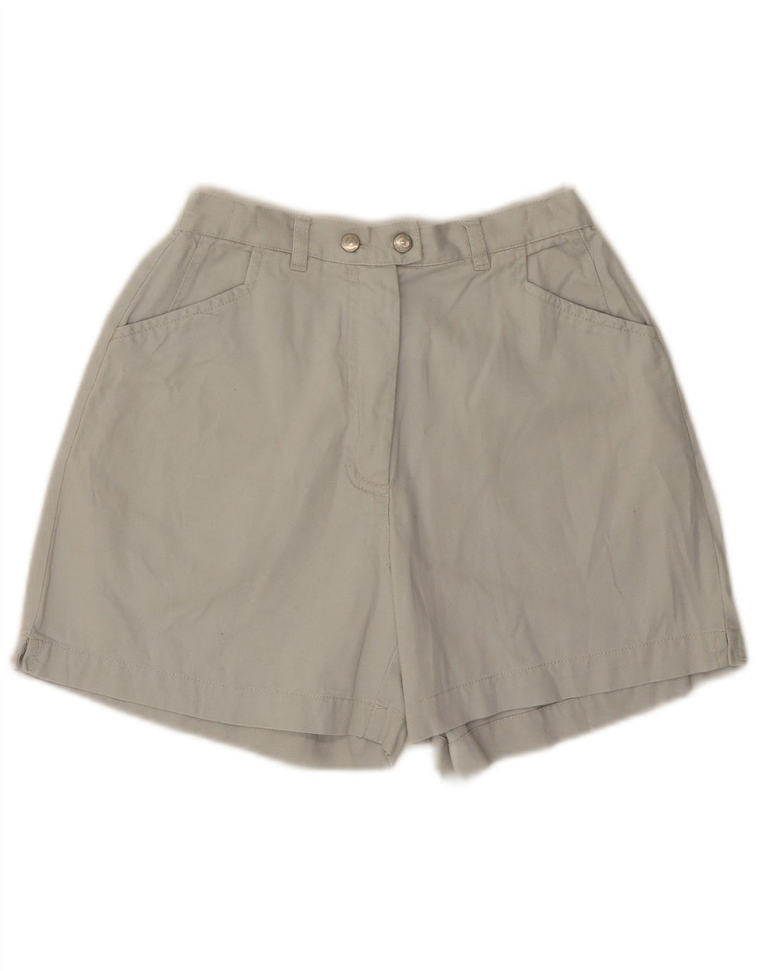 Shorts casual feminino CHAMPION 9-10 anos médio W26 algodão azul