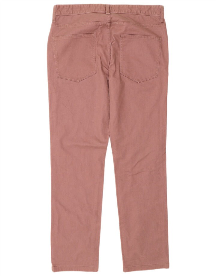 Angelo Litrico Masculino Slim Jeans W33 L32 Algodão Rosa