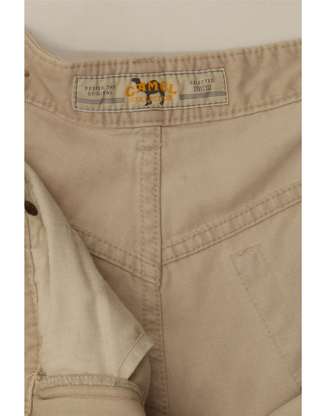 CAMEL ACTIVE Masculino Capri Jeans W34 L20 Bege